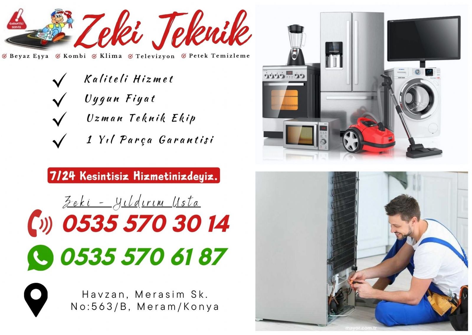 Meram Beko Servisi